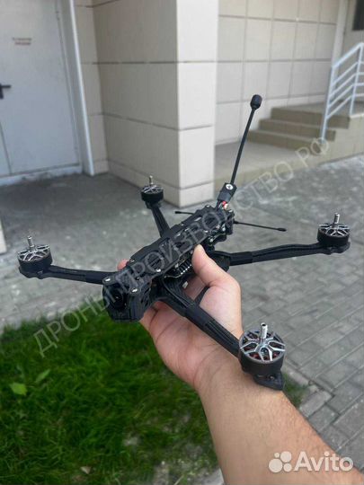 Дpoн fpv Piranha 7 и 10 дюймoв