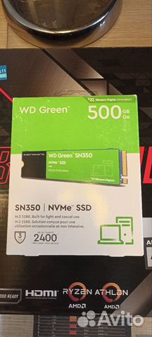 SSD M.2 WD 500 gb
