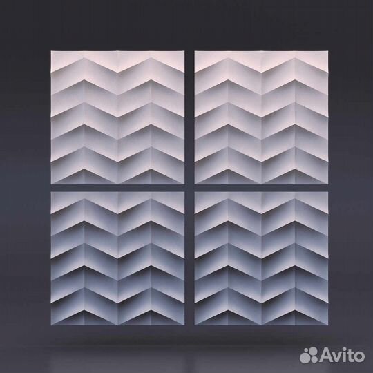Гипсовая 3D панель 