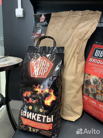 Угольные брикеты для гриля