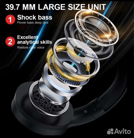 Беспроводные Hi-Fi наушники новые