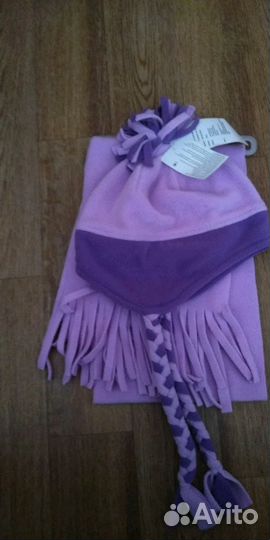 Комплект шапка и шарф