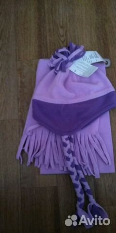 Комплект шапка и шарф