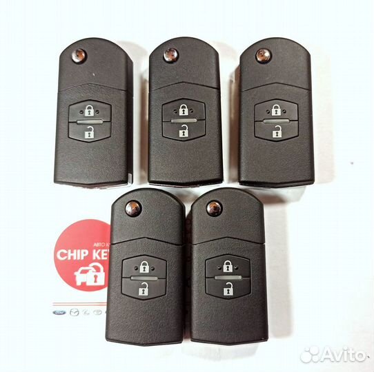 Ключи зажигания Mazda 3, 6. G2YA-76-2GXA / 5 штук