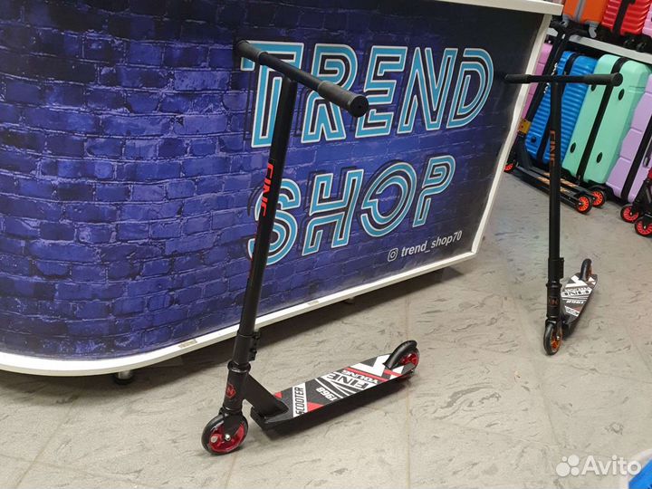 Трюковой самокат новый