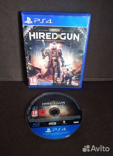 Диск игра для PS4 Hired gun