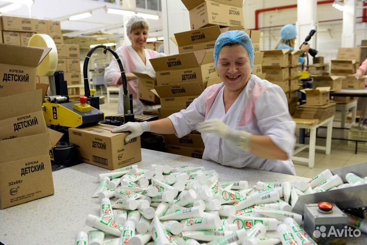 Подработка, вахта в Москве Производство косметики