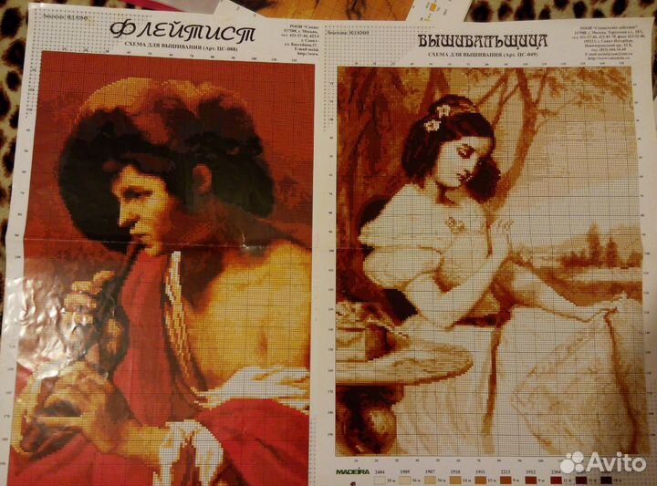 Наборы для детского творчества, схемы для вышивани