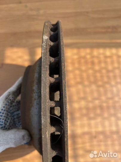 Диск тормозной задний Porsche Cayenne 957 4.8