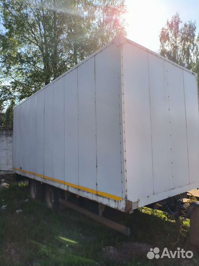 Прицеп бортовой Камский завод Трансмаш 870612, 2017