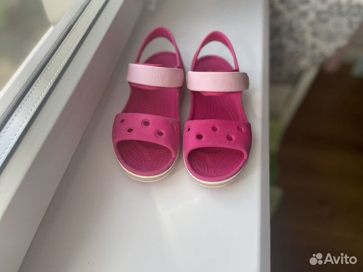 Сандалии Crocs C13 на девочку