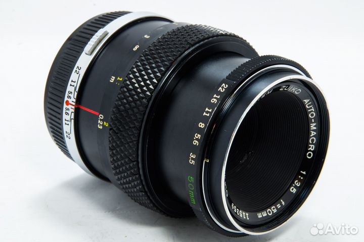 Объектив Olympus OM Zuiko Auto-Macro 50 mm f/ 3.5
