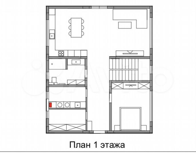 Дом 207 м² на участке 6 сот.