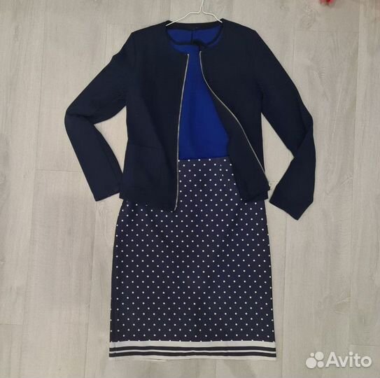 Жакет блуза юбка