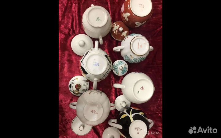Сахарницы,советский фарфор