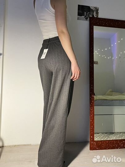 Брюки палаццо шерсть