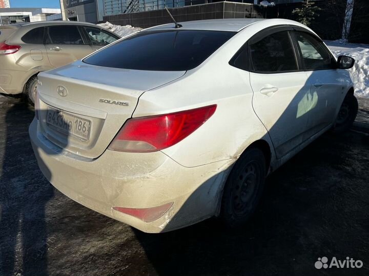 Hyundai Solaris 1.6 МТ, 2015, 201 000 км