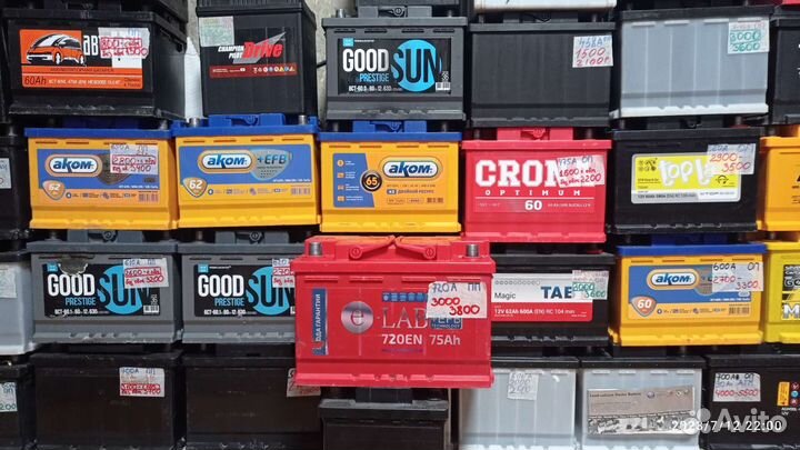 Акб б/у 75 Ач