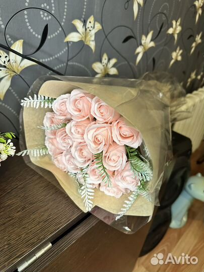 Цветы из мыла