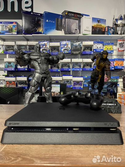 Sony PS4 Slim 1TB + 12 топовых игр