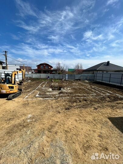 Услуги мини экскаватора, мини погрузчика