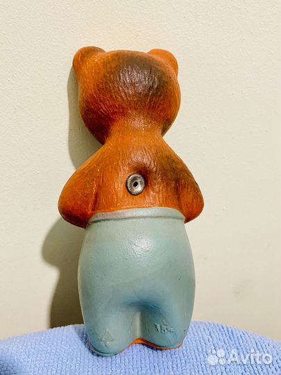 Игрушка резиновый мишка Кр. Треугольник СССР