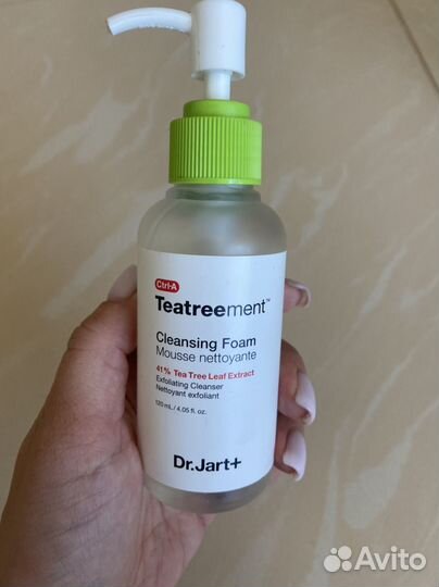 Dr jart очищающая пенка с экст.чайного дерева