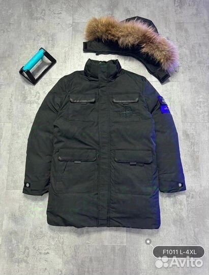 Пуховик Stone Island зимний