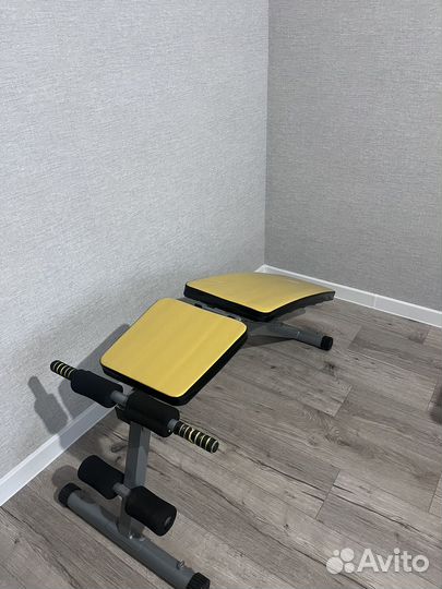 Скамья для жима и пресса