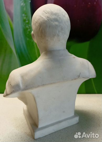 Бюст Ленина. Бисквит,лфз