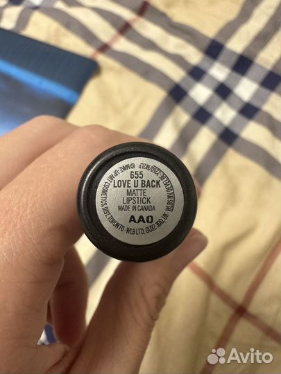 Помада Mac матовая