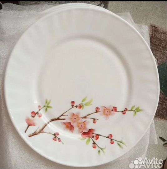 6шт.Новые блюдца 16см