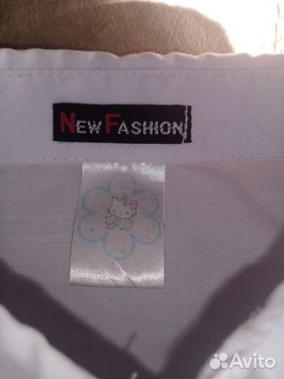 Белая рубашка на мальчика