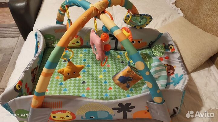 Детский игровой развивающий коврик