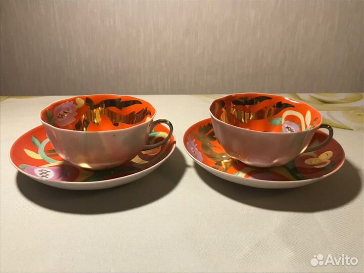 Сервиз Золотой олень Дулево остатки