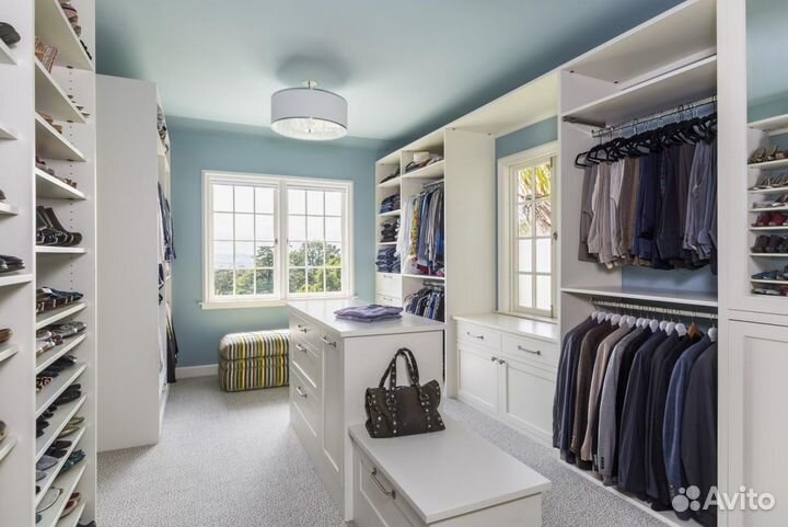 Гардеробная с фабрики