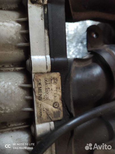 Впускной коллектор шкода октавия 1.8agn