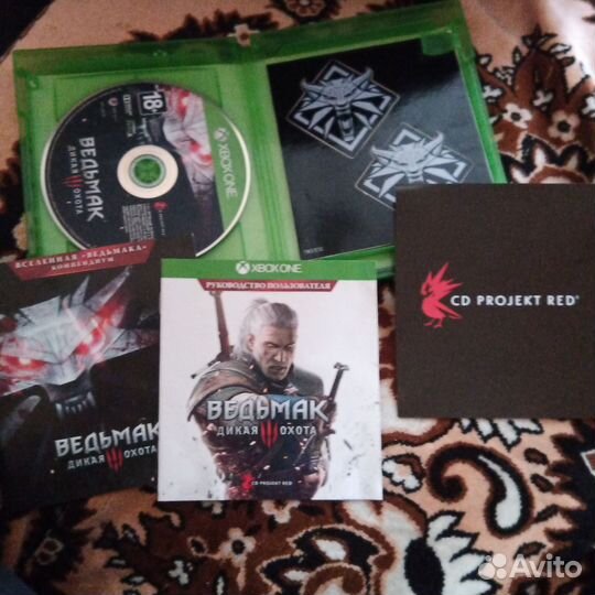 Ведьмак 3 дикая охота на xbox ONE