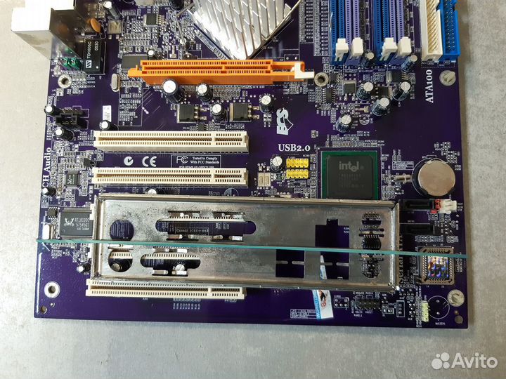 Материнская плата ATX S478 ECS 865PE-A