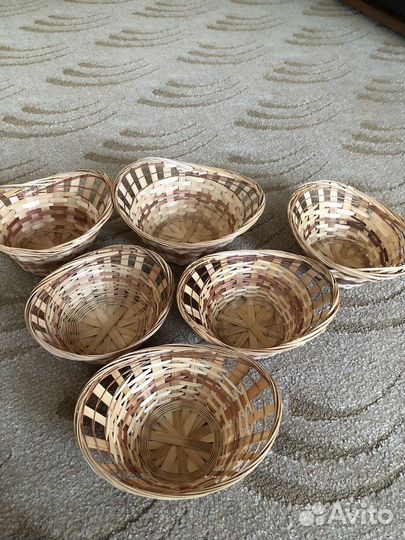 Плетеные корзины