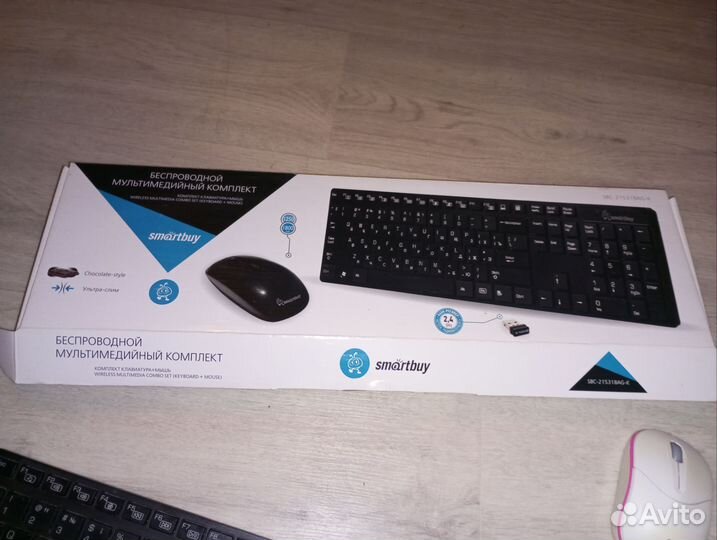 Клавиатура и мышь беспроводные(видео внутри)