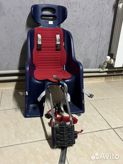 Детское велокресло заднее