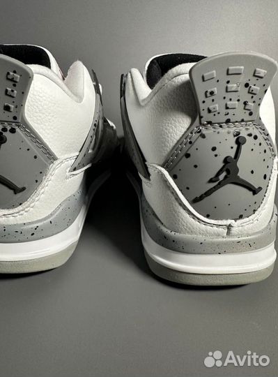 Кроссовки Air Jordan 4 White Oreo Premium