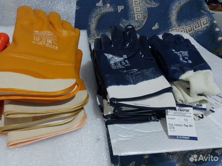 Краги, перчатки, очки