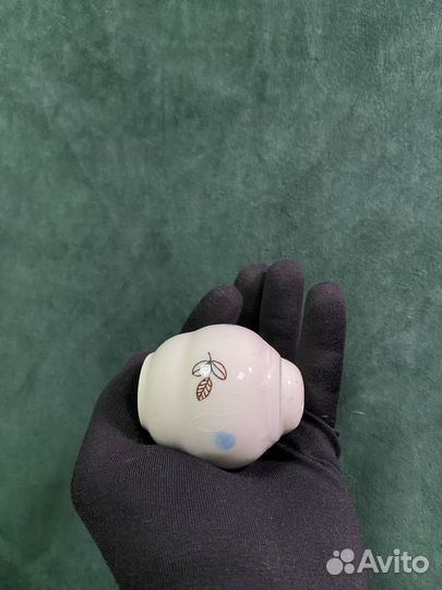 Солонка фарфор винтаж СССР