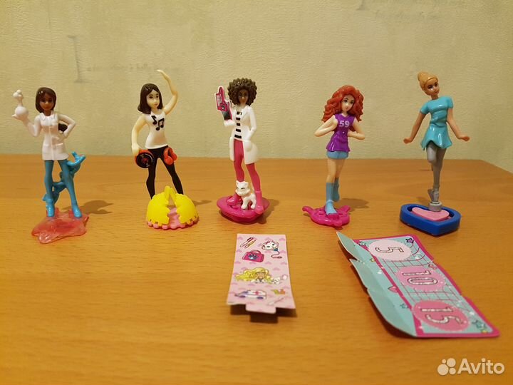 Фигурки Киндер Сюрприз (Леди Баг, Барби, DC)