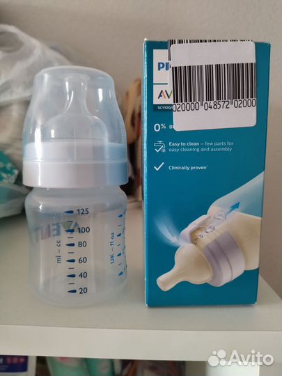 Philips avent бутылочка антиколиковая