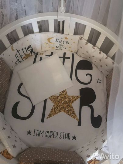 Бортики в кроватку