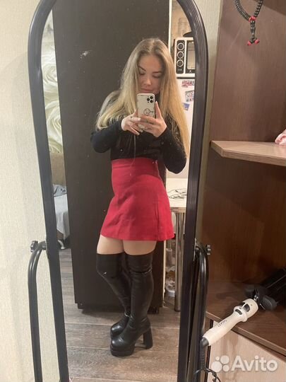 Сапоги женские ботфорты зимние 37