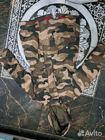 Демисезонная парка для девочки 134-140